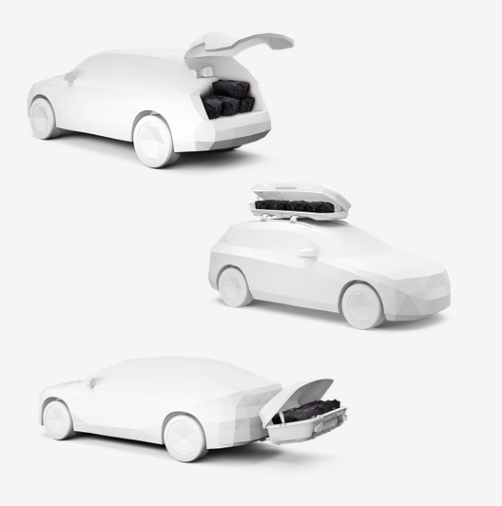 Transpordikott, reisikott/spordikott THULE GoPack komplekt, katuseboksi (4tk) - Image 2